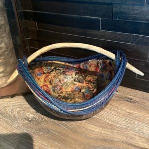 Coconut art Basket hand made.